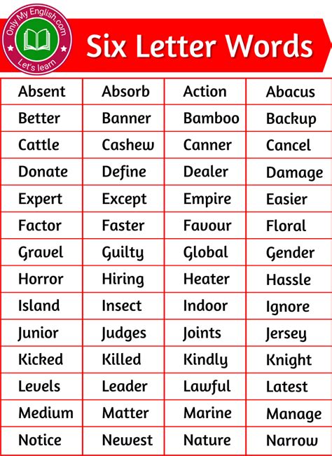 List of six.